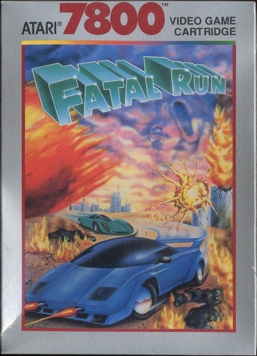 Fatal Run box art for Atari 7800